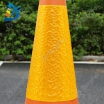 Traffic Cone Collars - Custom PVC 500MM Reflective Traffic PVC Cone Sleeve Reflective Collar